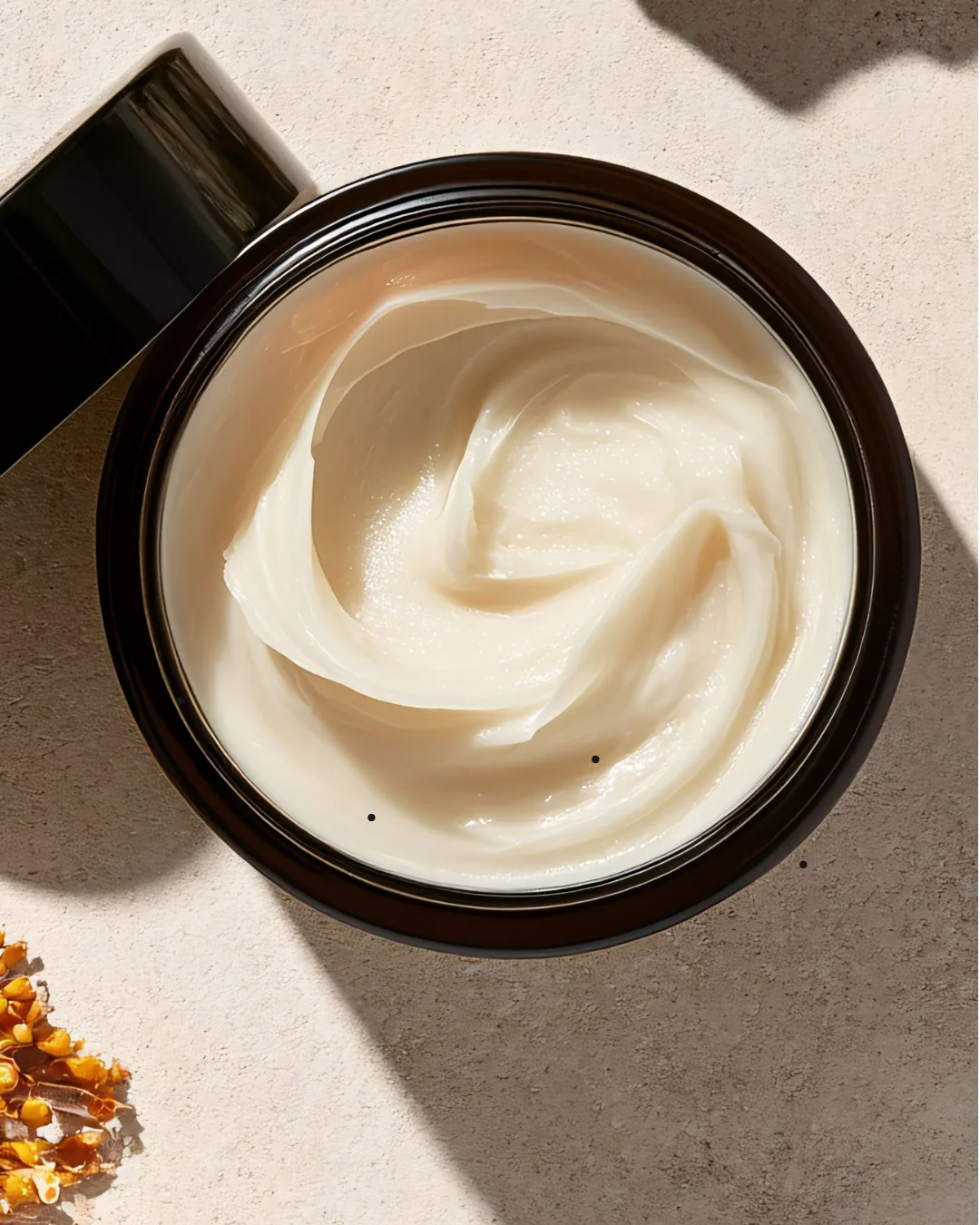 Krem do twarzy na stole w gabinecie - pielęgnacja anti-aging z retinolem